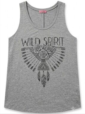 Ragdoll Plus Grey Knit Tank Top